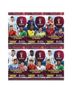Colección 2022 Panini Adrenalyn XL Qatar - 6 Paquetes Sellados