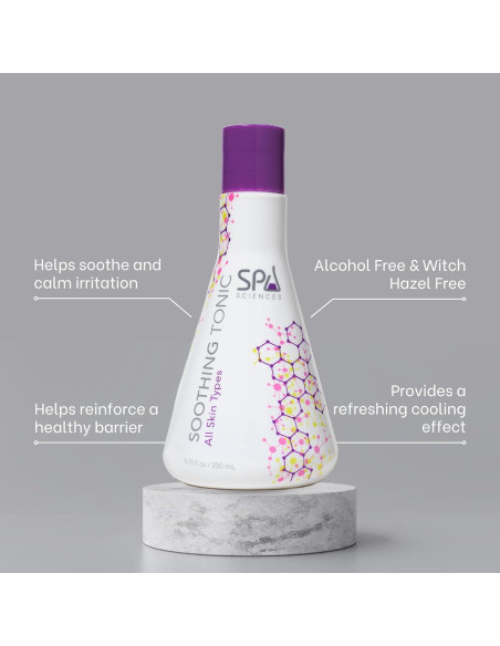 Tónico Calmante Spa Sciences 189.93g - Hidratante Vegano