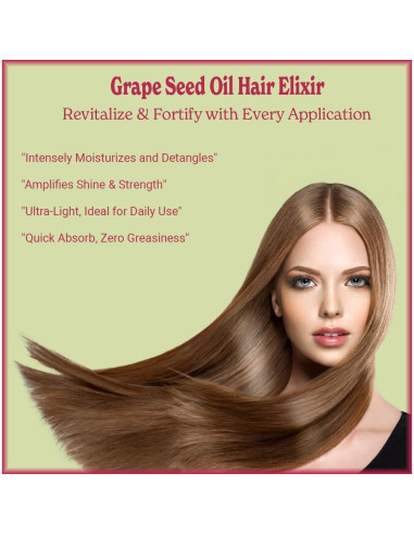 Aceite de Semilla de Uva Natural Born Oils 473ml Orgánico Prensado en Frío