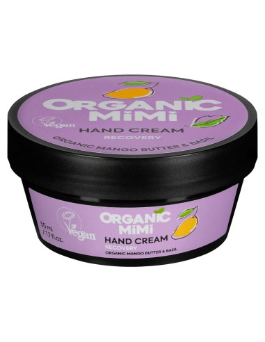 Crema de Manos Vegana AlHebro Lab 50ml - Hidratación y Recuperación