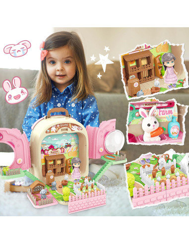 Mochila Transportadora de Mascotas SMILESSKIDDO 3 en 1 Rosa