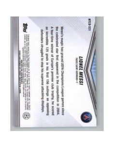Tarjeta de Comercio Topps UEFA Lionel Messi PSG 2023 2