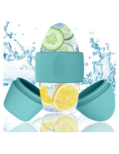 Rodillo de Hielo Facial Luckyrao Verde - Masaje y Cuidado Piel