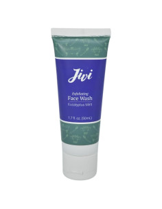 Limpiador Facial Exfoliante Jivi Menta Eucalipto 50ml Natural