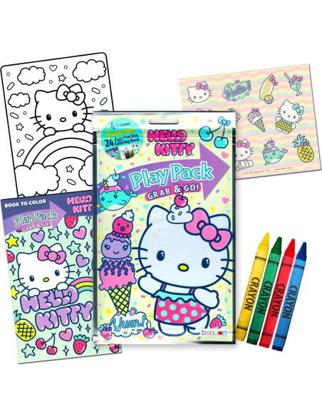 Paquete de Actividades Hello Kitty - Libro, Stickers y Más Paquete de Actividades Hello Kitty - Libro, Stickers y Más