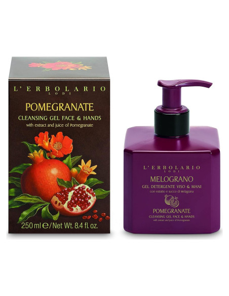 Gel Limpiador Facial y de Manos L'Erbolario 240 ml - Hidratante y Antioxidante