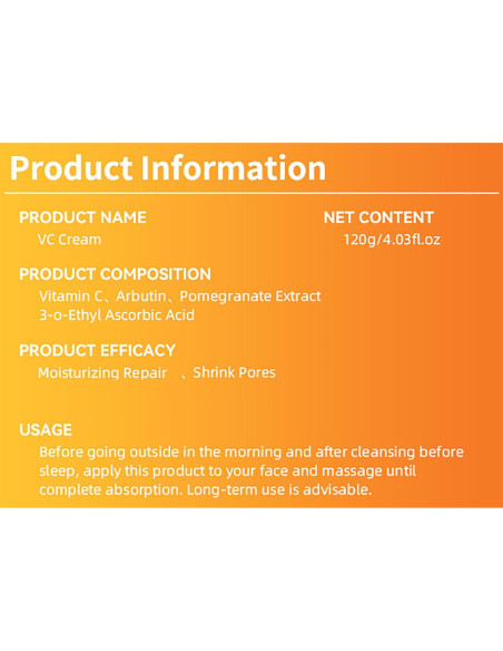 Crema Hidratante Antienvejecimiento Livepro 120g Vitamina C