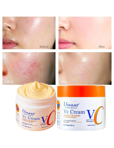 Crema Hidratante Antienvejecimiento Livepro 120g Vitamina C