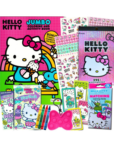 Paquete de Actividades Hello Kitty - Libro, Stickers y Más