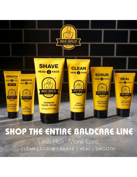 Bálsamo Aftershave Bee Bald HEAL 59 ml - Alivio Piel Irritada Bálsamo Aftershave Bee Bald HEAL 59 ml - Alivio Piel Irritada