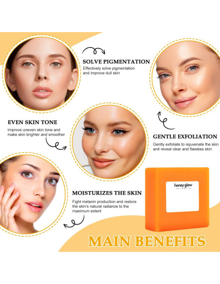 Jabón de Cúrcuma Natural Hadaclub 50g - 2 Piezas para Todos Jabón de Cúrcuma Natural Hadaclub 50g - 2 Piezas para Todos