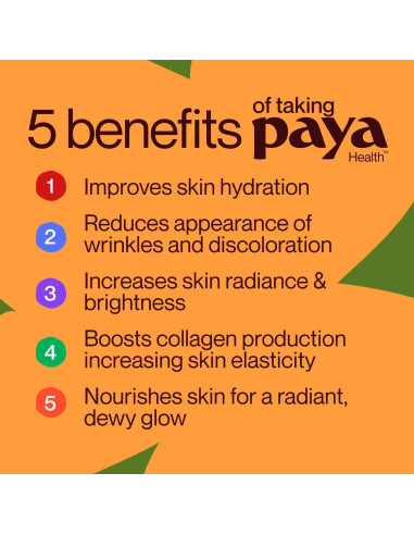 Gomitas Hidratantes Paya Health 60 Unidades Sabor Naranja