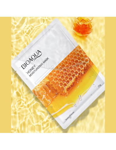 Mascarilla Hidratante BIOAQUA 25g x 8pcs - Frutas y Té Verde