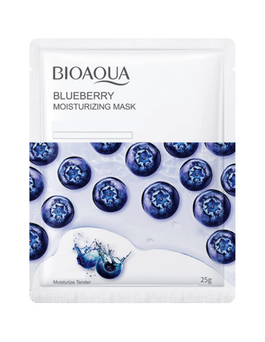 Mascarilla Hidratante BIOAQUA 25g x 8pcs - Frutas y Té Verde