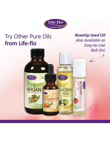 Aceite de Semilla de Frambuesa Roja Pura Life-flo 60ml