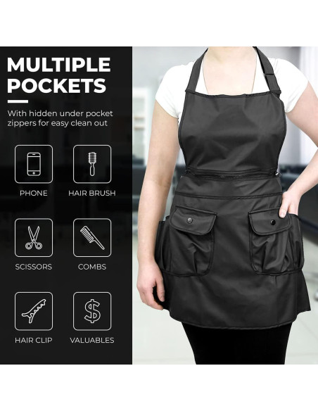 Delantal Convertible Impermeable Charlene para Estilistas