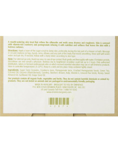 Exfoliante Corporal Eminence Azúcar Arándano Granada 450g 2