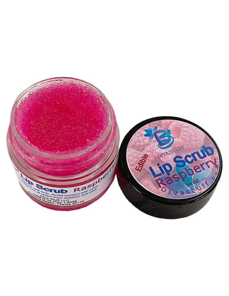Exfoliante Labial Hidratante Diva Stuff Sabor Frambuesa 7g