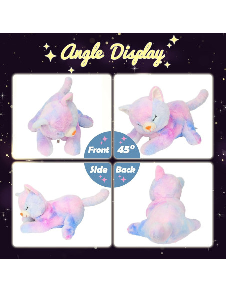 Peluche Gato Mamá Hopearl con 3 Gatitos Iluminados 45.72 cm Peluche Gato Mamá Hopearl con 3 Gatitos Iluminados 45.72 cm