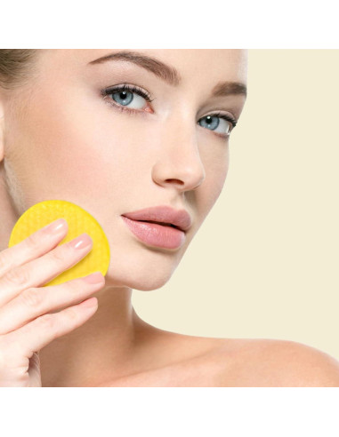 Almohadillas de Limpieza Facial AOPO con Ácido Kójico y Cúrcuma - 50 Pcs