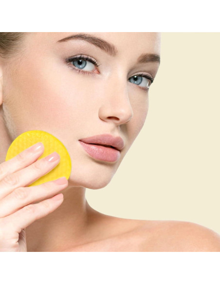 Almohadillas de Limpieza Facial AOPO con Ácido Kójico y Cúrcuma - 50 Pcs