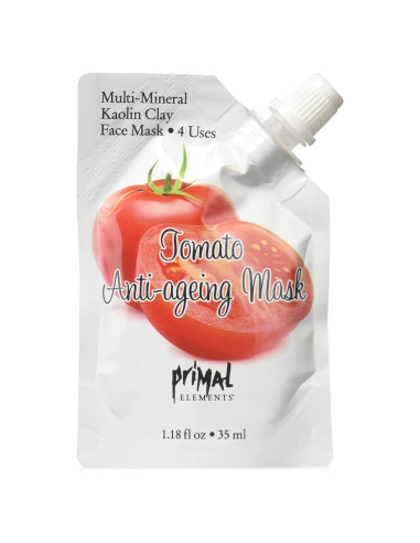 Mascarilla Facial Primal Elements 33.4g Tomate Antienvejecimiento