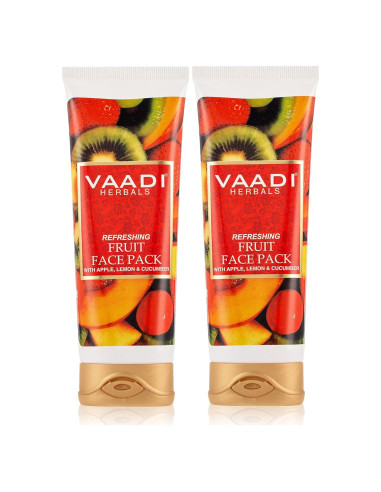 Paquete Facial Refrescante Vaadi Herbals 90g - Natural