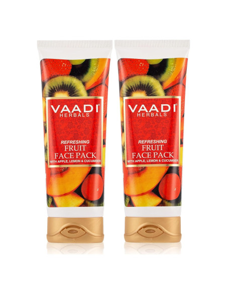 Paquete Facial Refrescante Vaadi Herbals 90g - Natural