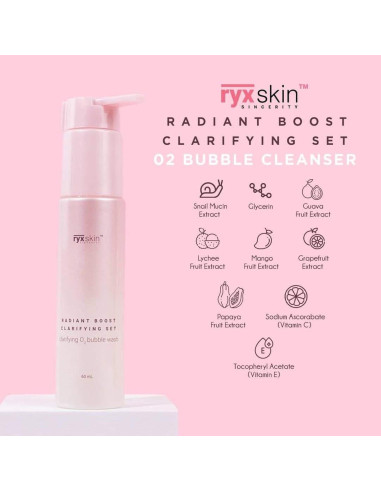 Kit de Cuidado de la Piel RyxSkin Aclarador Radiant Boost
