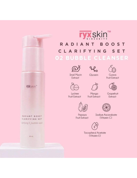 Kit de Cuidado de la Piel RyxSkin Aclarador Radiant Boost
