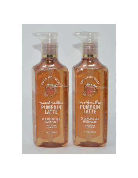 Gel de manos Bath & Body Works 2-Pack 236 mL Latte Calabaza Gel de manos Bath & Body Works 2-Pack 236 mL Latte Calabaza