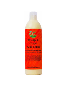 Loción Corporal Mine Botanicals Naranja y Jengibre 369.5 g