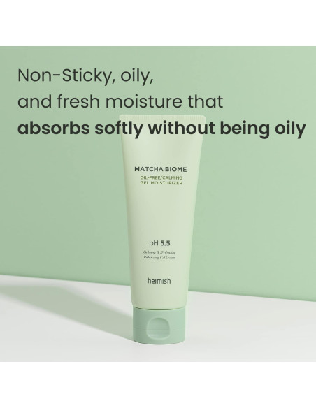 HEIMISH Gel Hidratante Calmante Matcha 100ml - Piel Grasa