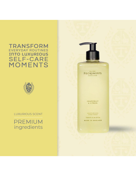 Jabón de Manos Hidratante Pecksniff's Pomelo y Limón 750ml Jabón de Manos Hidratante Pecksniff's Pomelo y Limón 750ml