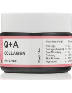 Crema Facial de Colágeno Vegetariana Q+A 53 ml - Hidratante 2