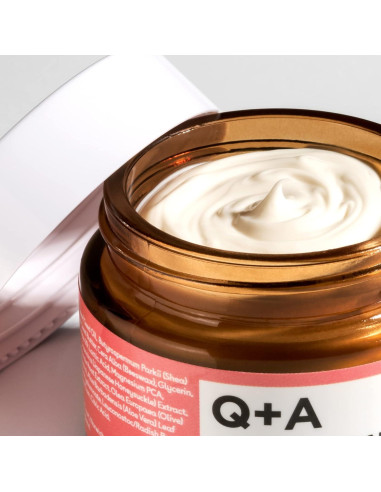 Crema Facial de Colágeno Vegetariana Q+A 53 ml - Hidratante