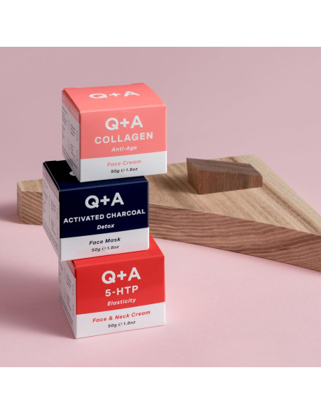 Crema Facial de Colágeno Vegetariana Q+A 53 ml - Hidratante