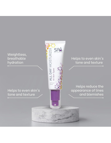 Hidratante Todo el Día Spa Sciences 51g - Vegano y Ligero