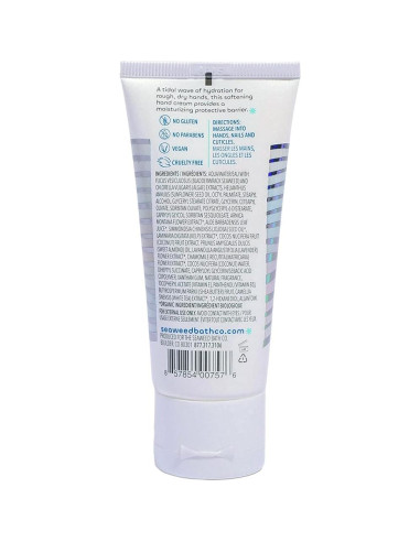 Crema de Manos Ultra-Hidratante Seaweed Bath Co. 59 ml Coco