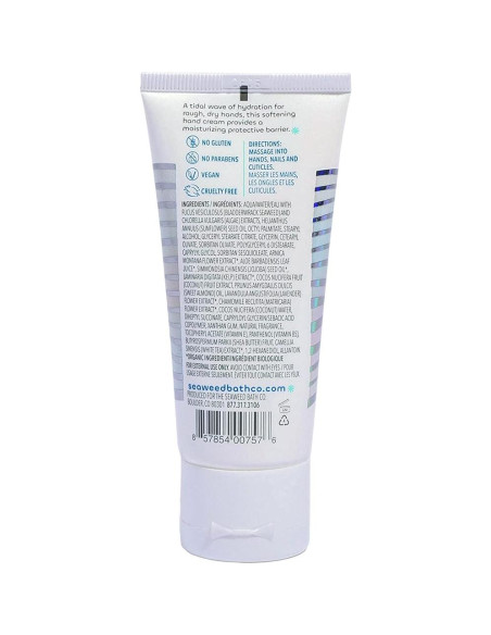 Crema de Manos Ultra-Hidratante Seaweed Bath Co. 59 ml Coco