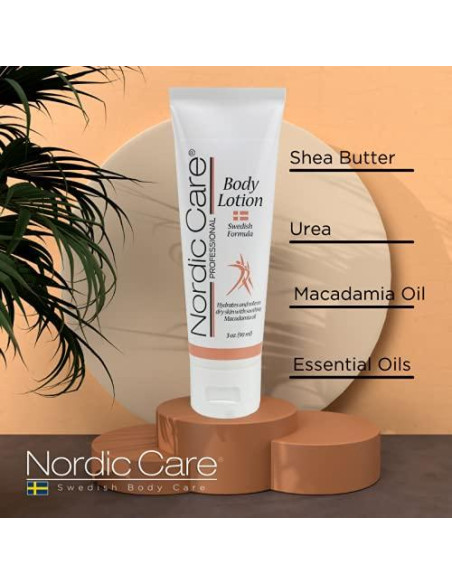 Paquete de Cuidado Corporal Nordic Care - 2 Crema para Pies 170g y Loción 85g
