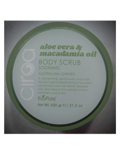 Exfoliante Corporal Ciroa Aloe Vera y Aceite de Macadamia 600g