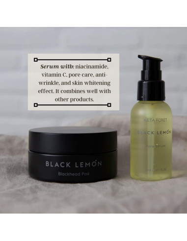 Suero de Poros METAFORET Limón Negro 50ml Niacinamida