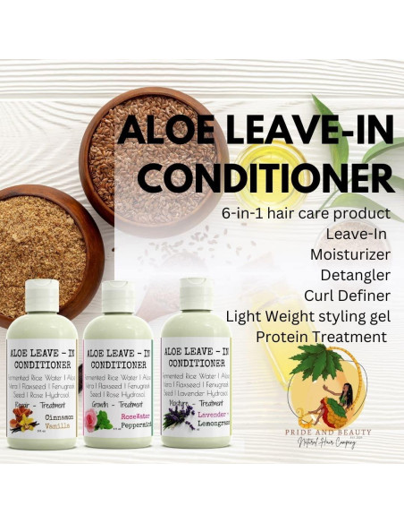 Acondicionador Sin Enjuague Aloe Vera Pride and Beauty 250ml Acondicionador Sin Enjuague Aloe Vera Pride and Beauty 250ml