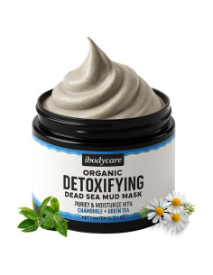 Mascarilla Facial Desintoxicante ibodycare 226g Barro Mar Muerto