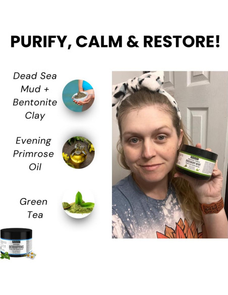 Mascarilla Facial Desintoxicante ibodycare 226g Barro Mar Muerto