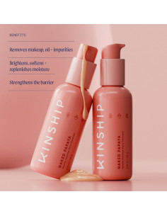 Limpiador Facial Hidratante Kinship Naked Papaya 177 g 2