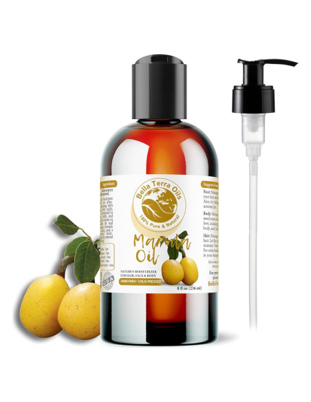 Aceite de Marula Bella Terra 236.6 ml - Piel Radiante y Suave