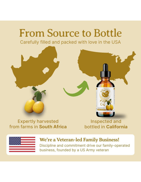 Aceite de Marula Bella Terra 236.6 ml - Piel Radiante y Suave