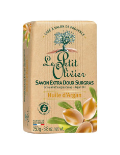 Jabón Surgras Extra Suave Le Petit Olivier 250g Aceite de Argán